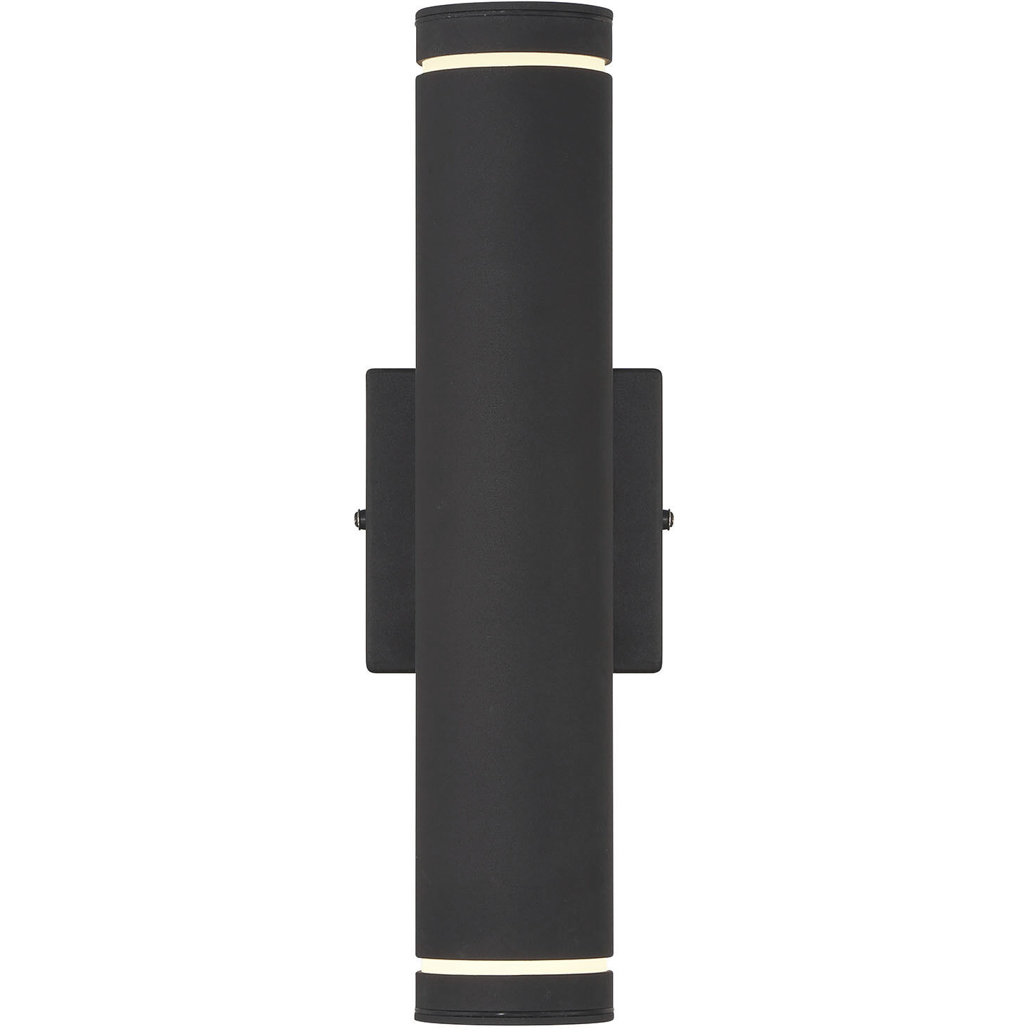 Supotto LED 14 inch Sand Coal Outdoor Wall Mount